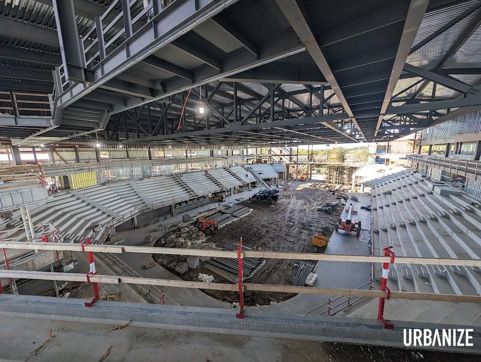 Photo tour: Where Athens' new cornerstone arena stands today